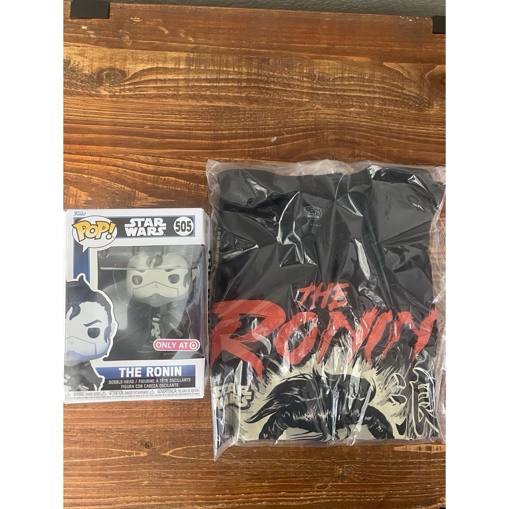 Funko POP! Star Wars: THE RONIN with T-shirt‎ Size Medium
